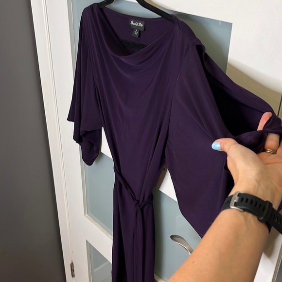 Dark purple size 6 dress - Picture 1 of 4